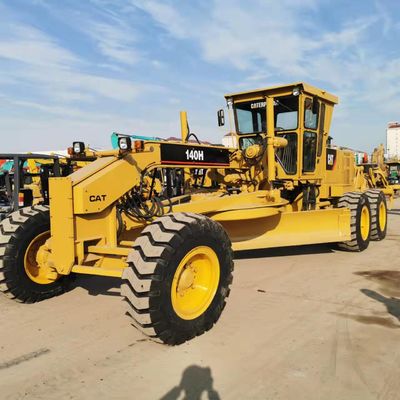 Used CAT 140H Motor Grader with 24150Kpa Main Pump Pressure