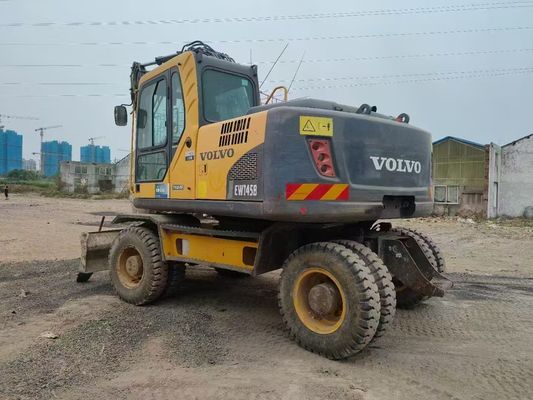 Used Volvo EW145B Wheeled Excavator Reliable Second-Hand Wheel Excavator