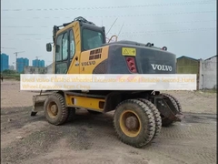 Used Volvo EW145B Wheeled Excavator for Sale | Reliable Second-Hand Wheel Excavator from China
